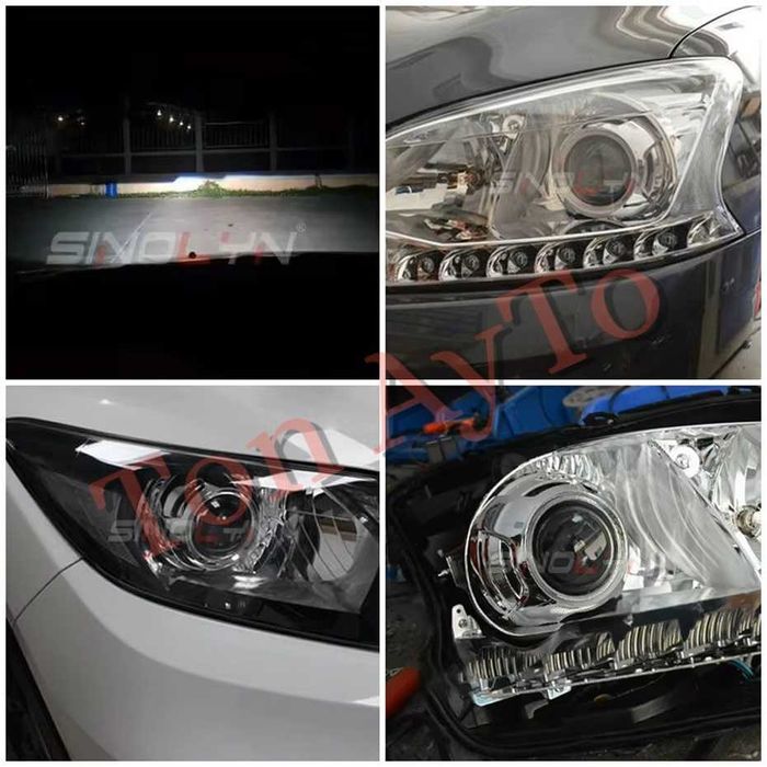 Капачки за Лупи 3'' инча За Биксенон и Билед Лупи 2,5'' и 3'' Bi-xenon и Bi-LED лупи Универсални Капачки За Лупи