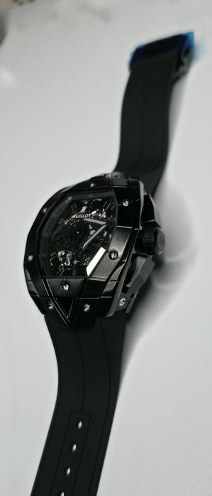 ublot black and silver