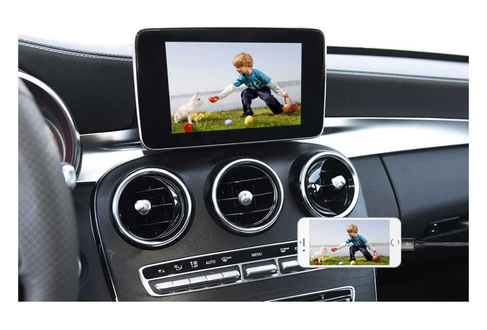 CarPlay și Android Auto pentru Mercedes C Class, GLC și ML Andream box