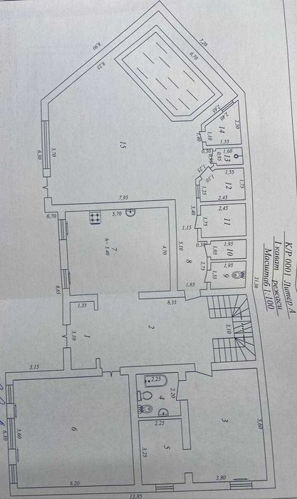 Сдается в аренду дом 380м2, Яккасарайский р-н (За рестораном Мона).