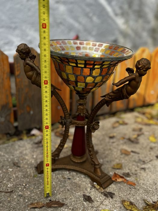 Fructiera vaza ingeras veche