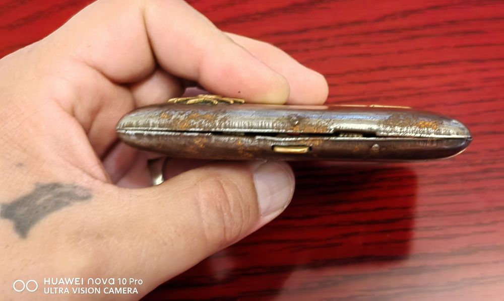 Рядка колекционерска царска табакера Храброст 1915г.