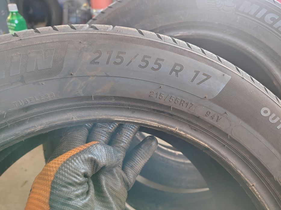 4бр.летни гуми MICHELIN 215 55 17 DOT22 цена за брой