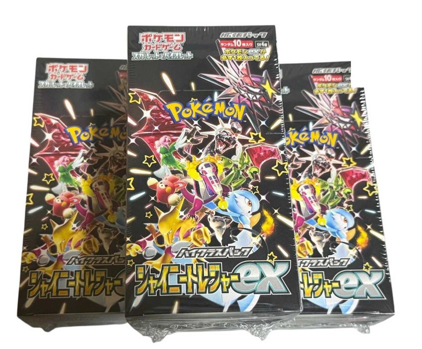1 x Booster box - Pokémon Card Game Shiny Treasure ex - Japanese