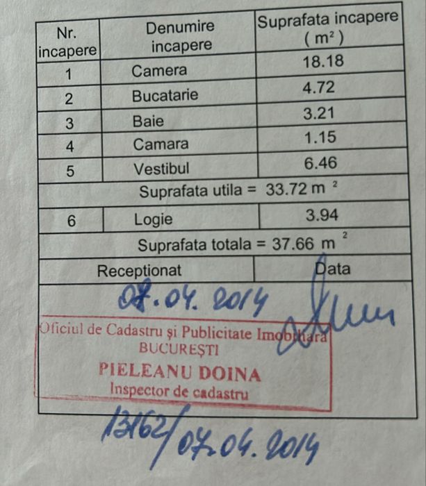 Vând garsoniera Drumul Taberei