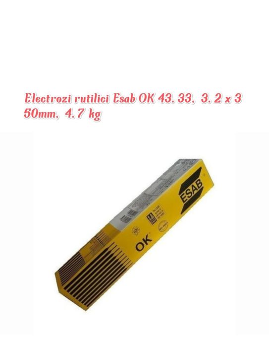 5 PACHETE ‼️Electrozi ESAB 2.5 3.2 supertit