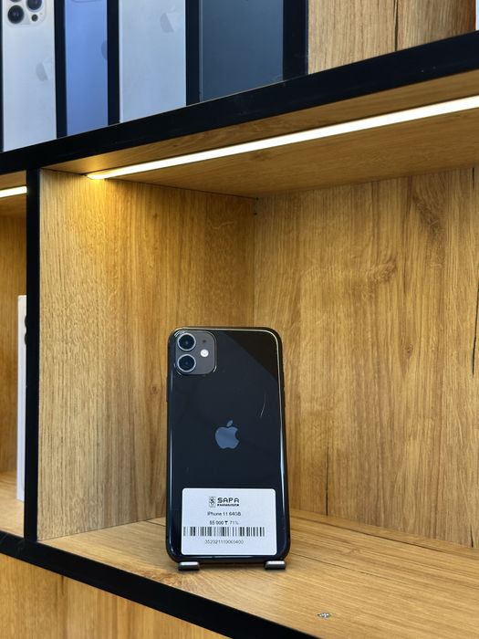 айфон 11 черный 64гб