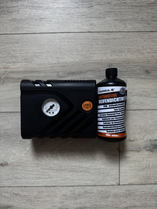 Compresor auto + kit pana