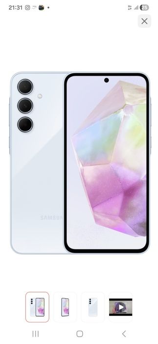 Свмсунг а35 на 256 гиг