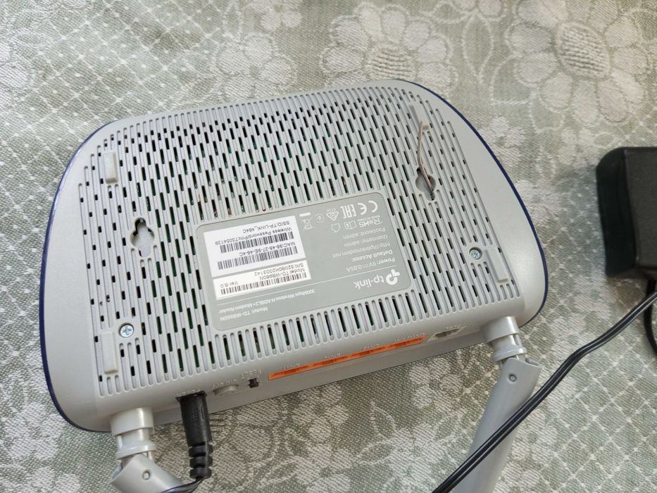 ADSL модем в рабочем состоянии