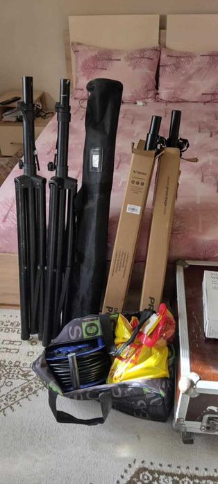 Система: 4 броя колони – 2 пасивни баса и 2 броя активни 754-МК5 – ART