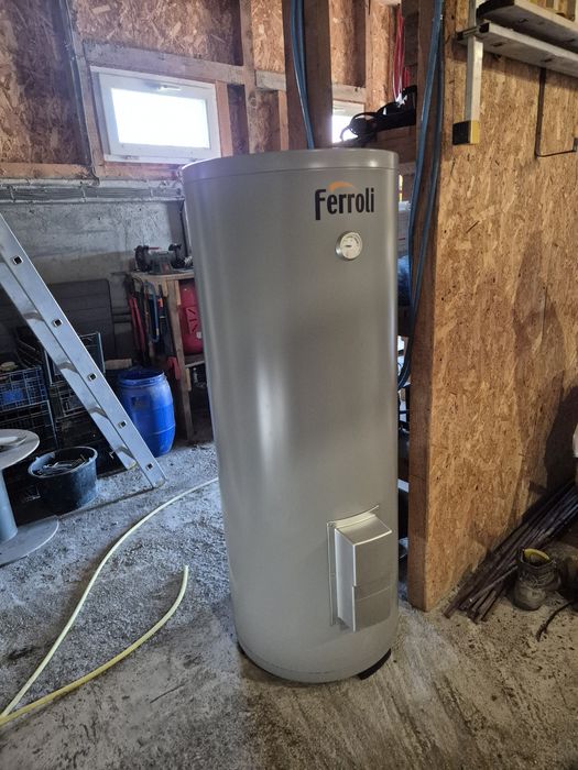 Boiler cu doua serpentine