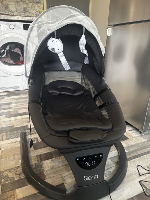 Електричска люлка шезлонг 0+