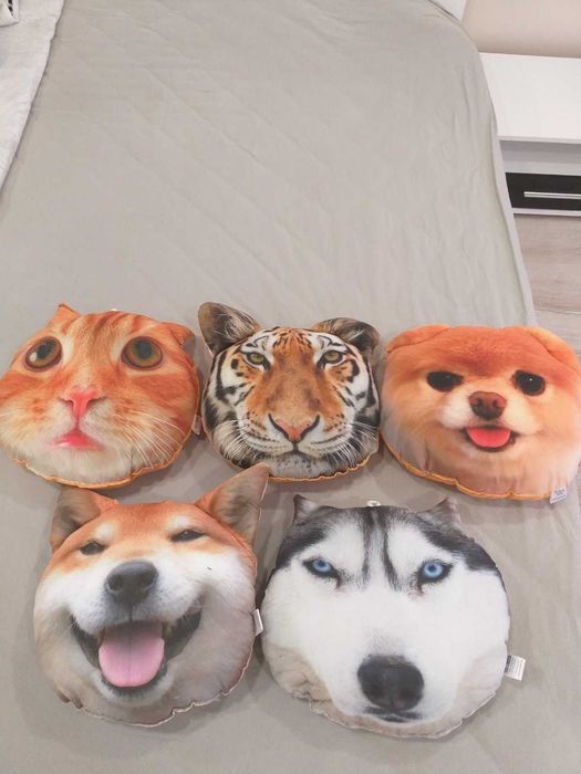 Декоративни възглавнички със животни - 5 модела