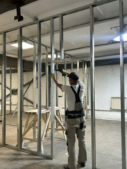 Гипсокартонные работы