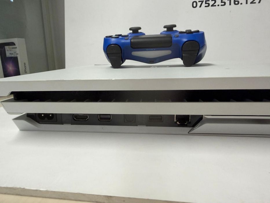 Consola Sony PlayStation 4 Pro, 1TB, White -T-