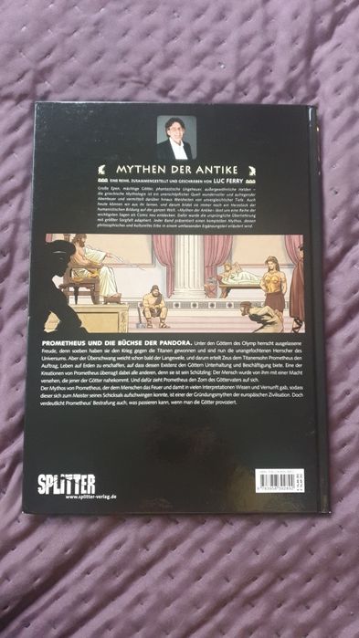 Книга комикс Люк Фери/Luc Ferry