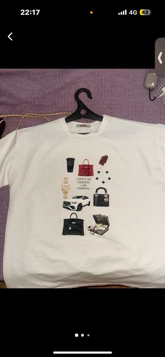 Футболок Амор, с принтом