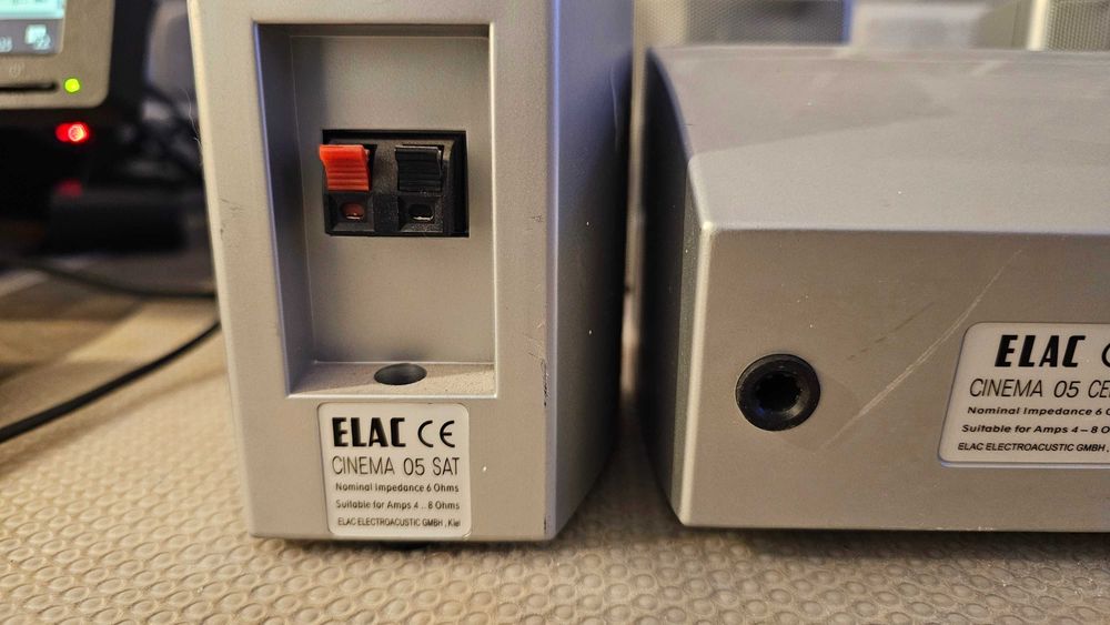 Boxe ELAC Cinema 05 4 sateliti + 1 centru MADE IN GERMANY