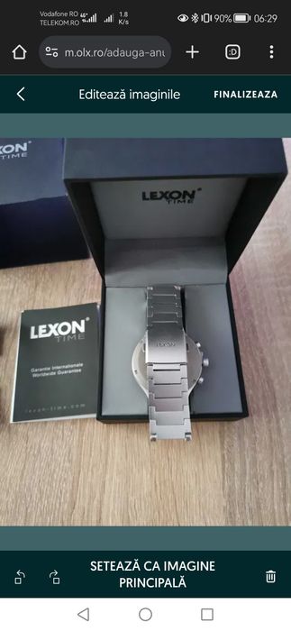 Ceas Lexon Spring Discover by Pierre Garner NOU