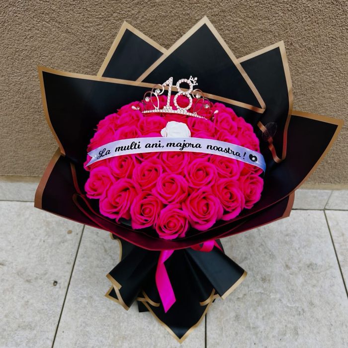 Buchete de trandafiri din sapun