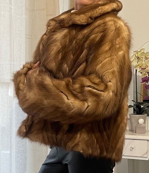 Blana naturala cu maneci