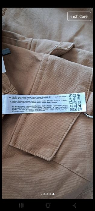 Blugi maro Bershka