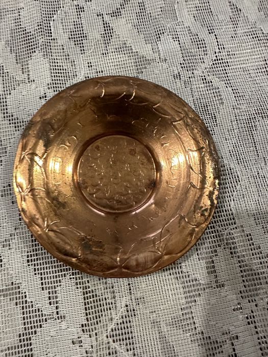 Газена лампа нова+медна паничка