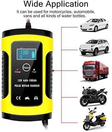 7А 12v Умно Зарядно за акумулатор с амперметър дисплей и процесор AGM