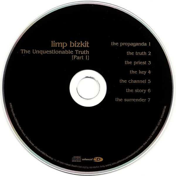 CD Limp Bizkit - The Unquestionable Truth (Part 1) 2005