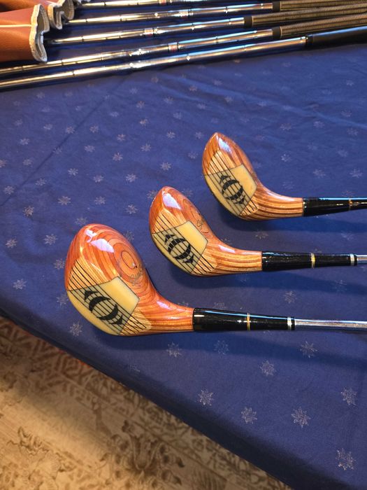 изключително запазени Golf стикове от 60те Wilson Blue Ridge