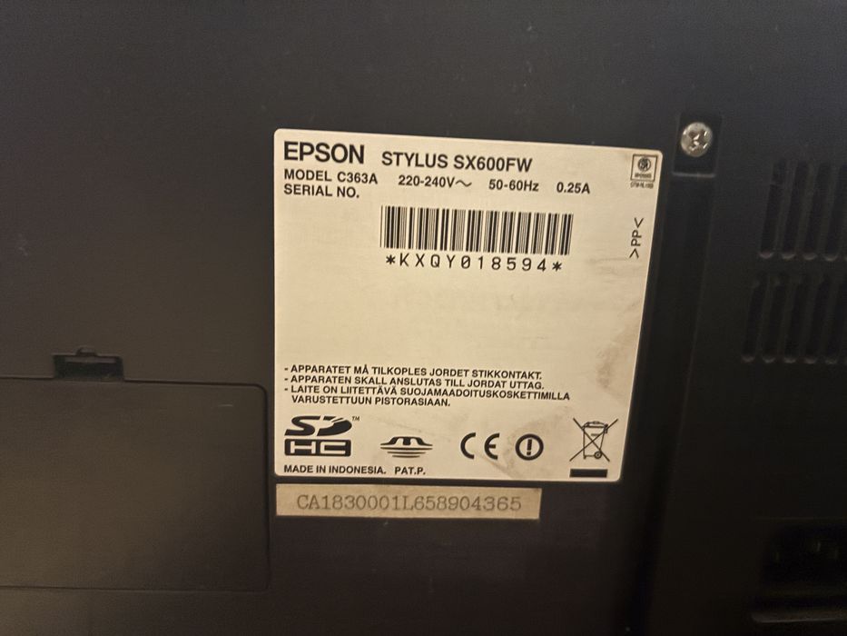 Epson Stylus SX600SW