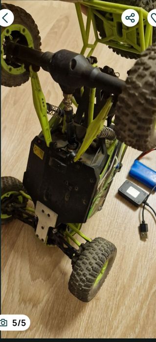 Mașină cu telecomanda wltoys 55km/h 4x4,Automodele cu acumulator.