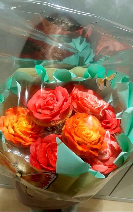 Букеты съедобные