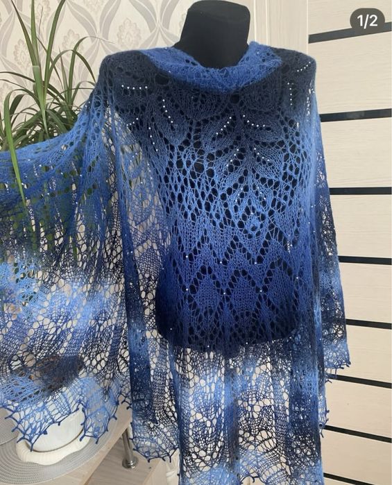 Шали и палантины ручной работы