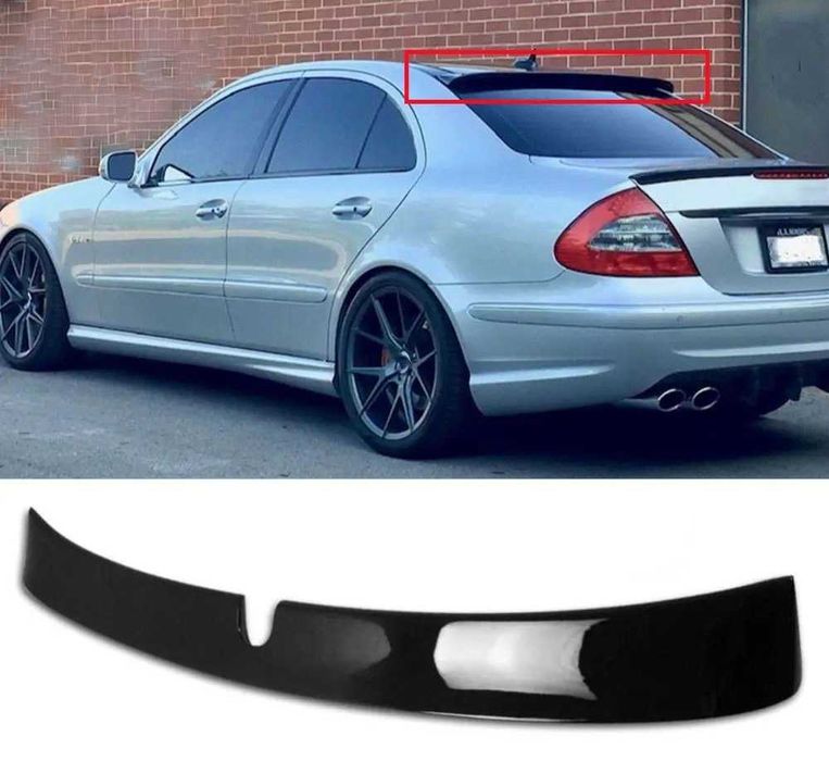 Лип Спойлер за задно стъкло за Mercedes E Class W211 01>09г. седан