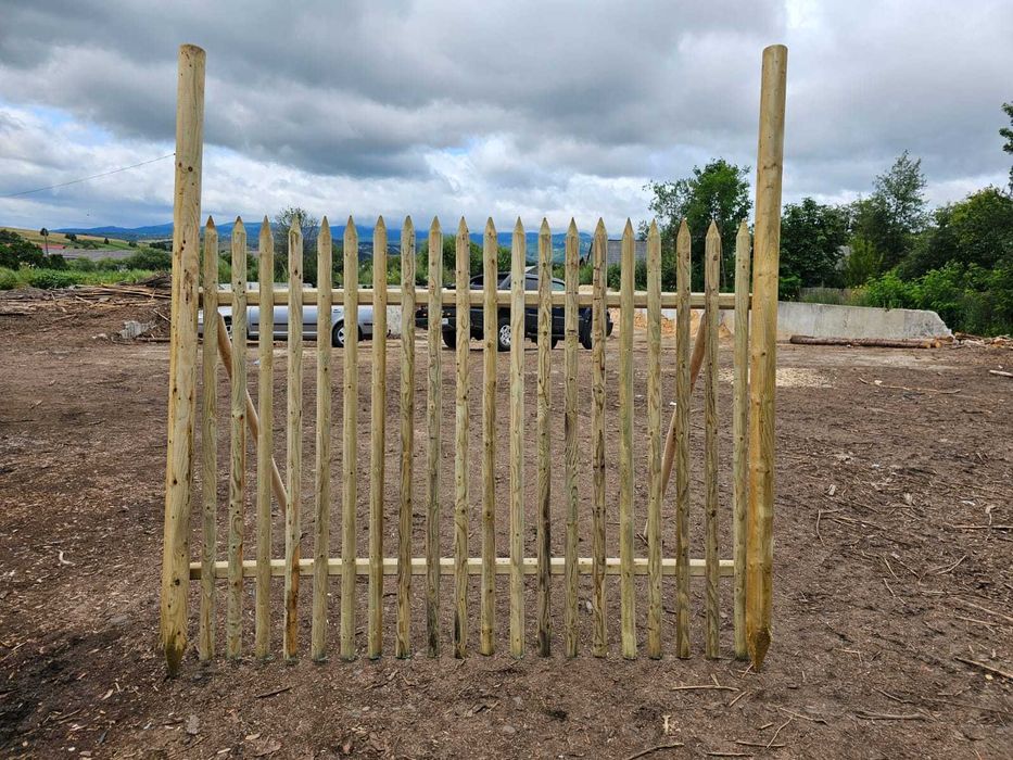 Panou gard lemn tratat in autoclava! H185cm-L250cm ( garantie 10 ani )