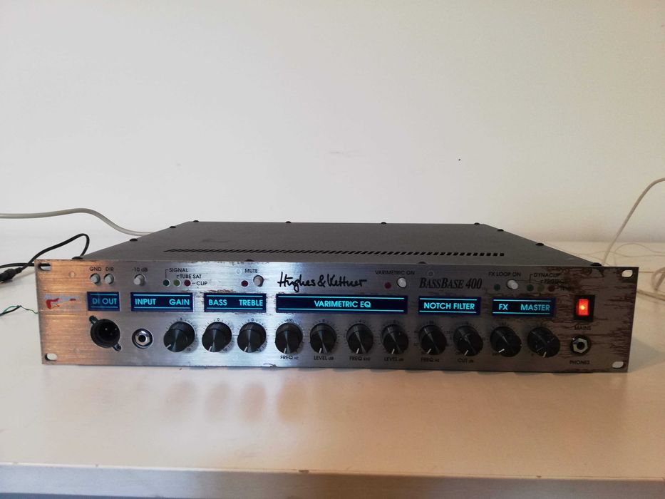 Hughes & Kettner Bass Base 400 - Amplificator legendar de chitara bass - Raritate