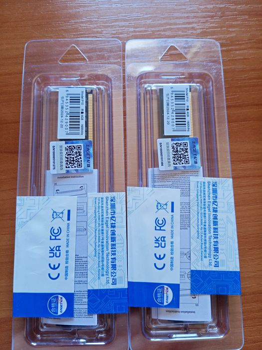 ОЗУ 4gb +4gb DDR3 новые