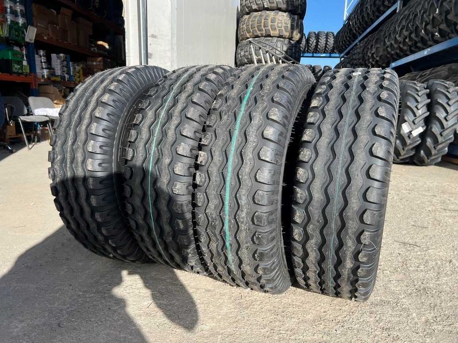 10.5/80-18 cu 12 pliuri cauciucuri noi pentru remorca marca OZKA
