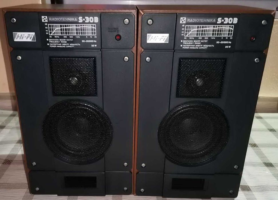 Boxe Radiotehnika S-30B, Hi-Fi (made in USSR), sunet clar, impecabile!