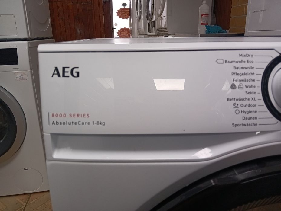 Като нова сушилня с термопомпа АЕГ Aeg Series 8000 A+++ 8кг Гаранция!