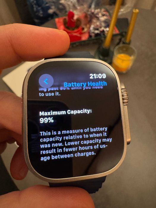 Apple Watch Ultra 2 / 49mm Titanium Blue Ocean