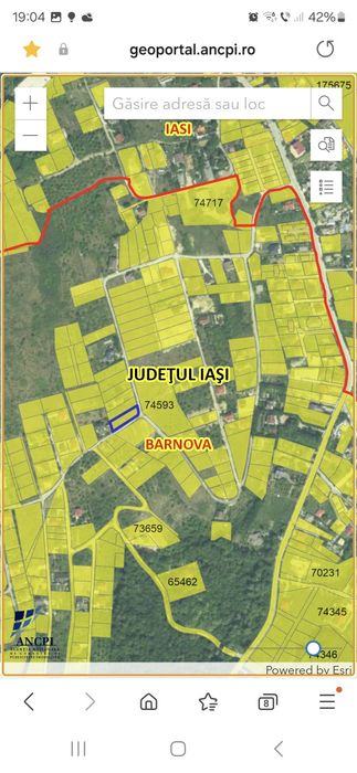 Teren intravilan Barnova - Iasi