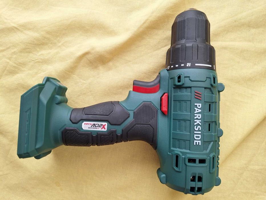 Masina de insurubat si gaurit Parkside PBSA 20-Li A1 cu acumulator si incarcator