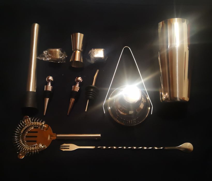 Shaker inox - kit complet - 12 piese