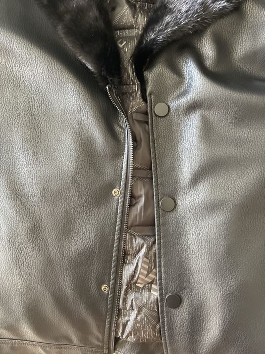 Куртка с норковым воротником