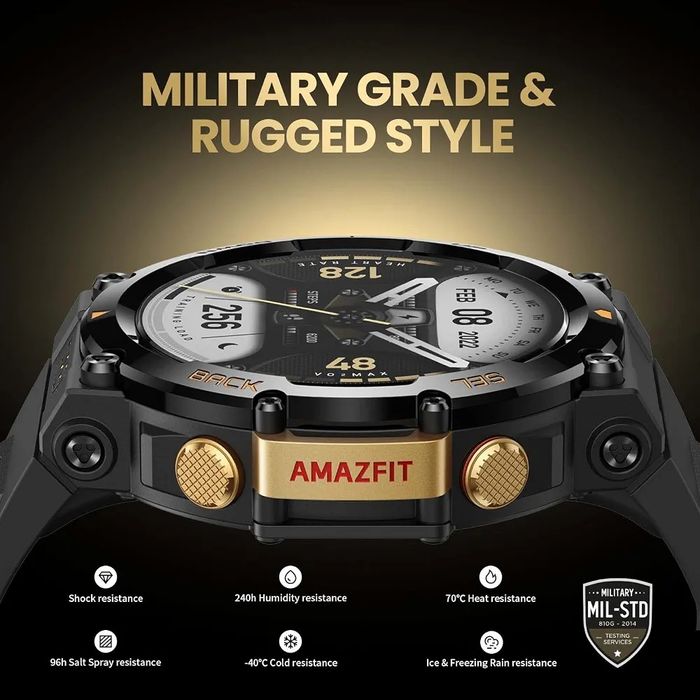 Amazfit T Rex 2 Smart Watch смарт час амазфит
