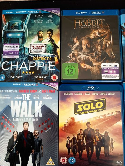 Lot 10 Filme Bluray in stare foarte buna