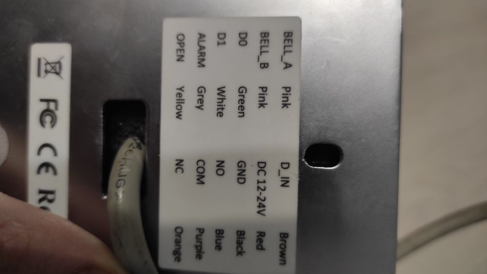 Tastatura SK-8EM-W control acces stand-alone